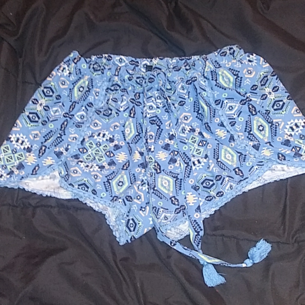 Blue shorts